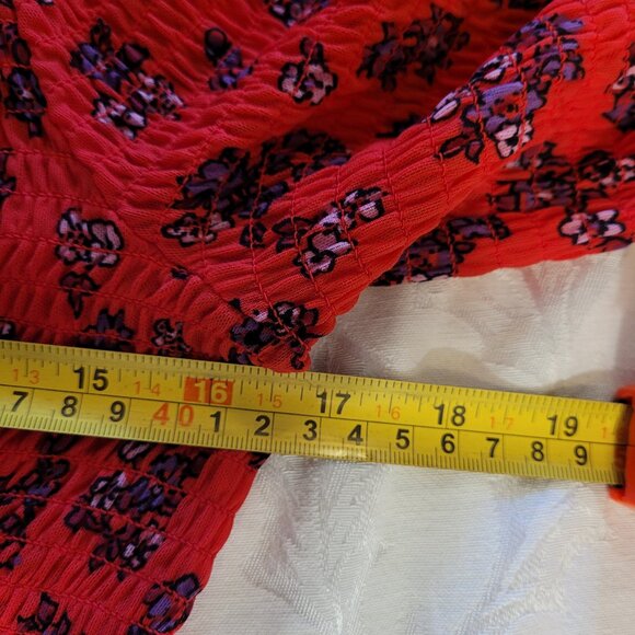 ✨NWT✨ Free People River Knit Top in "Chili Combo" - Picture 9 of 11